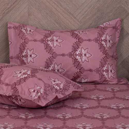 Amora Ethnic Bedsheet - Red Amora Ethnic Bedsheet - Red