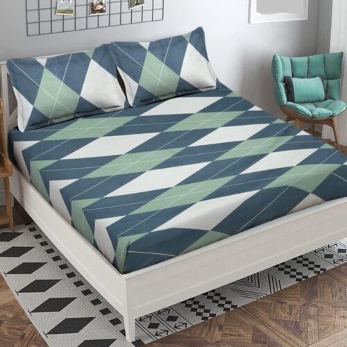 Anahi Grid Bedsheet Anahi Grid Bedsheet