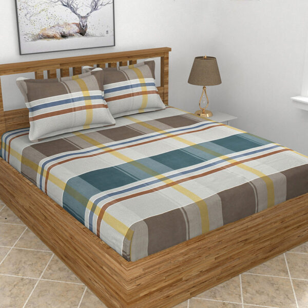 Antoine Geometric Microfiber Bedsheet Antoine Geometric Microfiber Bedsheet