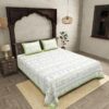 Aparna Ethnic Bedsheet - Green Aparna Ethnic Bedsheet - Green