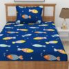 Aqua Fish Kids Bedsheet - Royal Blue Aqua Fish Kids Bedsheet - Royal Blue