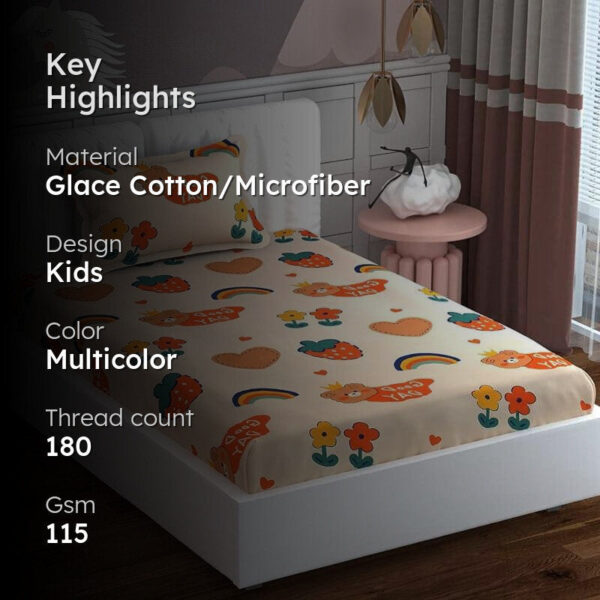 Bohotastic Bedsheet - Peach Bohotastic Bedsheet - Peach