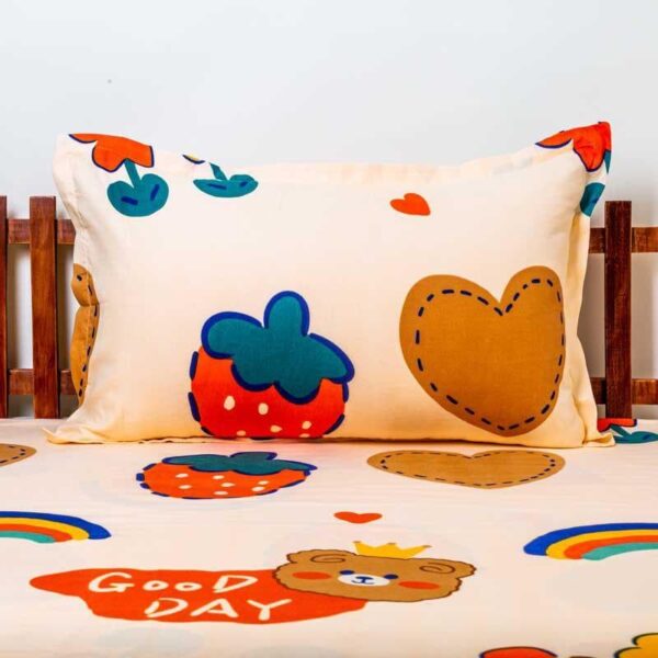 Bohotastic Bedsheet - Peach Bohotastic Bedsheet - Peach