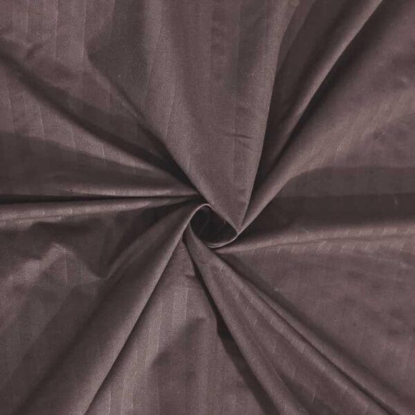 Cora Stripe Bedsheet _ Brown Cora Stripe Bedsheet _ Brown