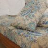 Duna Boheme Floral Bedsheet - Tiffany Blue Duna Boheme Floral Bedsheet - Tiffany Blue