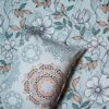 Ethereal Blooms Bedsheet - Green Ethereal Blooms Bedsheet - Green