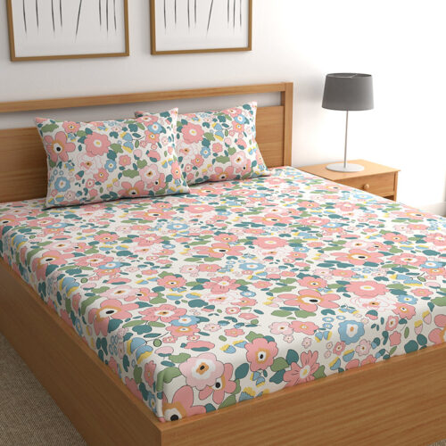 Flower Child Floral Microfiber Bedsheet Flower Child Floral Microfiber Bedsheet