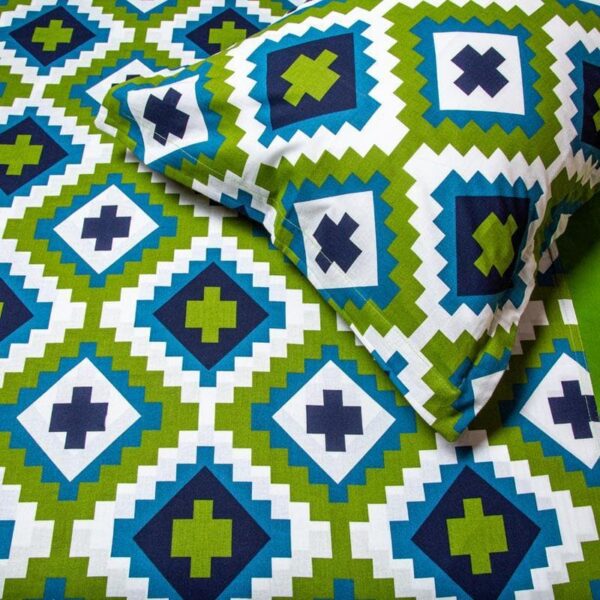 Green Grandeur Cotton Bedsheet - 180 TC Green Grandeur Cotton Bedsheet - 180 TC