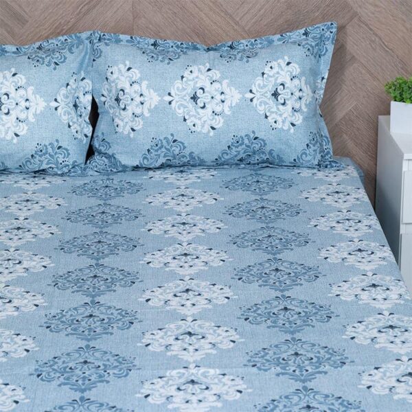 Ivora Ethnic Bedsheet - Blue Ivora Ethnic Bedsheet - Blue