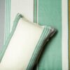 Kaya Striped Bedsheet - Green Kaya Striped Bedsheet - Green