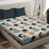 Liquid Mirage Abstract Bedsheet