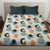 Liquid Mirage Abstract Bedsheet