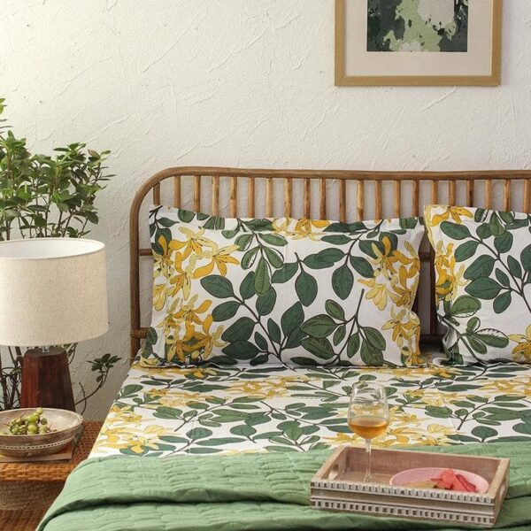 Moringa Bedsheet - Green Moringa Bedsheet - Green