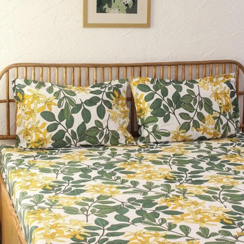 Moringa Bedsheet - Green Moringa Bedsheet - Green