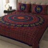 Namish Mandala Cotton Bedsheet (Multicolor) - 180 TC Namish Mandala Cotton Bedsheet (Multicolor) - 180 TC