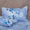 Nidra Floral Bedsheet - Blue Nidra Floral Bedsheet - Blue