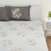 Paridhi Printed Bedsheet - Grey Paridhi Printed Bedsheet - Grey