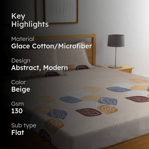 Posie Printed Bedsheet Posie Printed Bedsheet