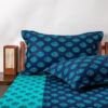 Rajastha Cotton Bedsheet (Tuquoise) - 180 TC Rajastha Cotton Bedsheet (Tuquoise) - 180 TC