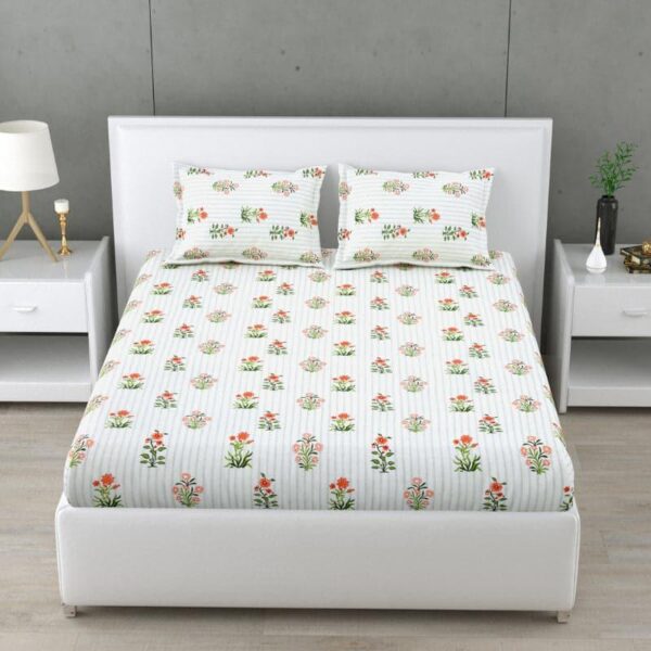 Rosen Floral Bedsheet Rosen Floral Bedsheet