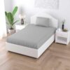 Sofia Solid Bedsheet - Grey Sofia Solid Bedsheet - Grey