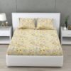 Soleli Floral Cotton Bedsheet - 130 TC Soleli Floral Cotton Bedsheet - 130 TC