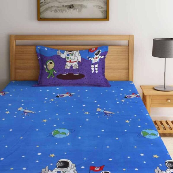 Space Explor Bedsheet Space Explor Bedsheet