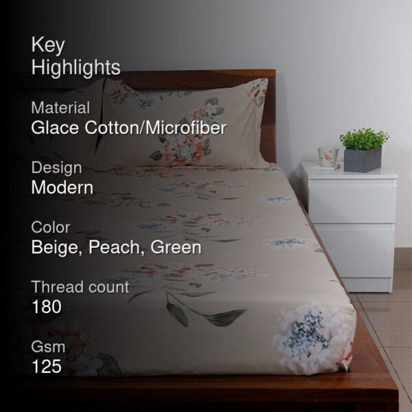 Suramya Floral Bedsheet Suramya Floral Bedsheet