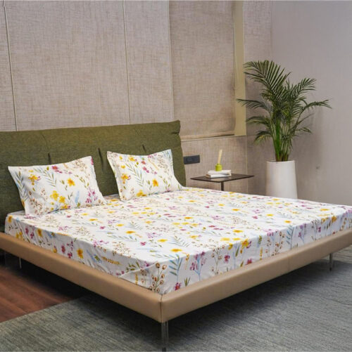 Urban Space Soralie Bedsheet - 200 TC Urban Space Soralie Bedsheet - 200 TC