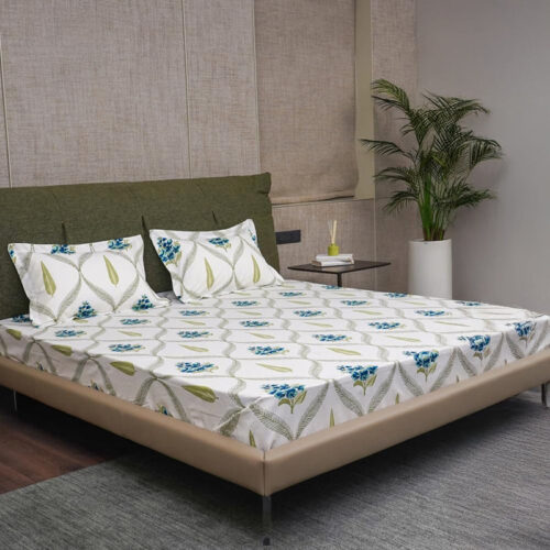Urban Space Vilasa Bedsheet - 200 TC Urban Space Vilasa Bedsheet - 200 TC