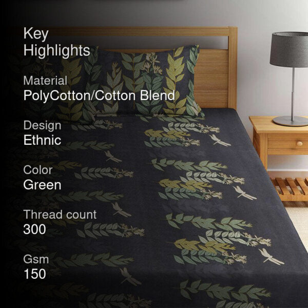 Whitey Floral Bedsheet Whitey Floral Bedsheet