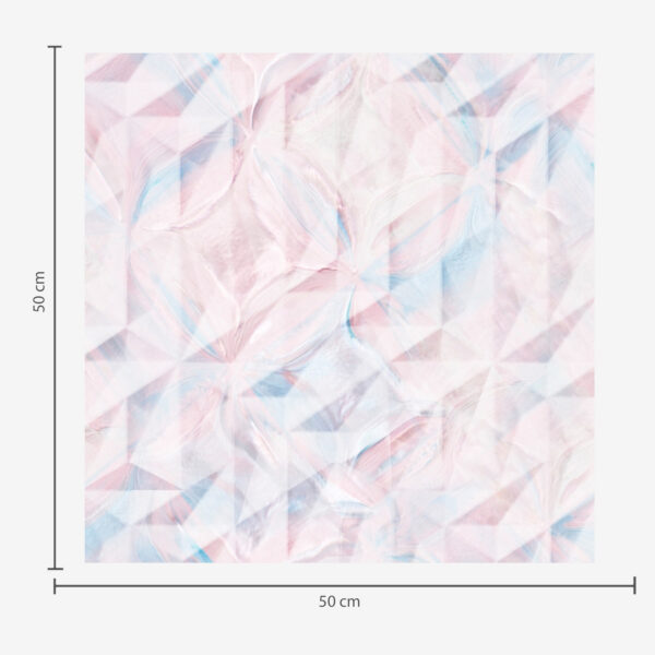 Wall Murals Abstract pink and blue geometric patterns a00050 Wall Murals Abstract pink and blue geometric patterns a00050