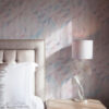 Wall Murals Abstract pink and blue geometric patterns a00050