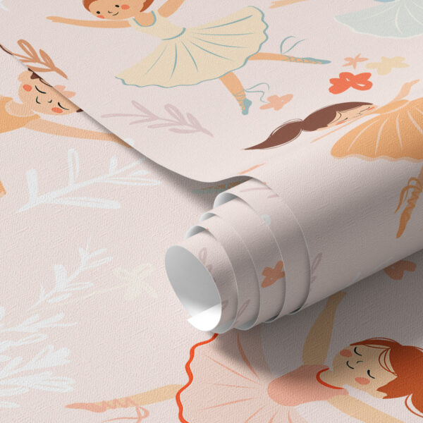 Wall Murals Ballerina girls in flowers a00078 Wall Murals Ballerina girls in flowers a00078