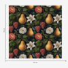 Wall Murals Baroque fruits and flowers on a dramatic dark background a00387