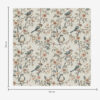 Wall Murals Birds on branches with flowers in retro watercolor style a00197