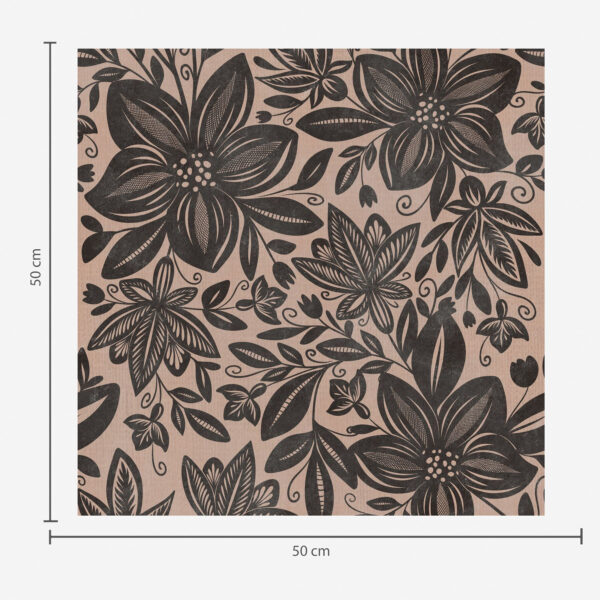 Wall Murals Black and pink ethnic floral pattern and pink ethnic floral pattern a00351 Wall Murals Black and pink ethnic floral pattern and pink ethnic floral pattern a00351