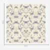Wall Murals Blue butterflies and leaves a00070