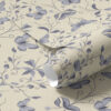 Wall Murals Blue butterflies and leaves a00070