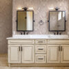 Wall Murals Classic damask on pink background, baroque pattern a00227