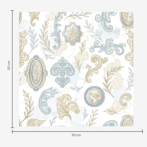 Wall Murals Classic ornament with medallions and patterns a00319 Wall Murals Classic ornament with medallions and patterns a00319