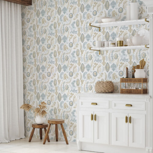 Wall Murals Classic ornament with medallions and patterns a00319