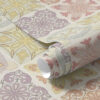 Wall Murals Colored geometric tile ornaments a00284