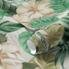 Wall Murals Composition of tropical flowers and leaves a00099
