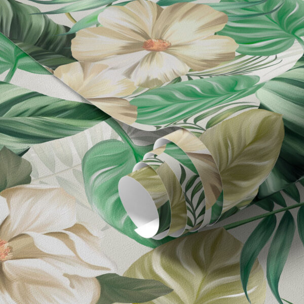 Wall Murals Composition of tropical flowers and leaves a00099 Wall Murals Composition of tropical flowers and leaves a00099
