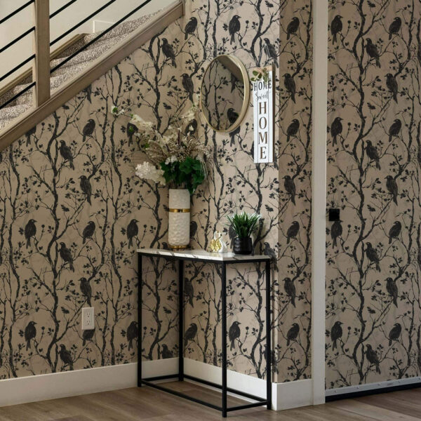 Wall Murals Crows on branches a00082 Wall Murals Crows on branches a00082