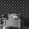 Wall Murals Dalmatians on a dark background a00121