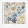 Wall Murals Delicate flowers and leaves in watercolor style a00042