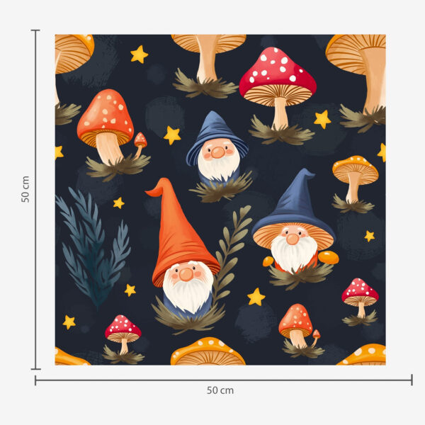 Wall Murals Fairy gnomes and starry night a00077 Wall Murals Fairy gnomes and starry night a00077