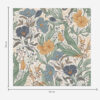 Wall Murals Hand-drawn illustration of meadow flowers in warm colors a00180